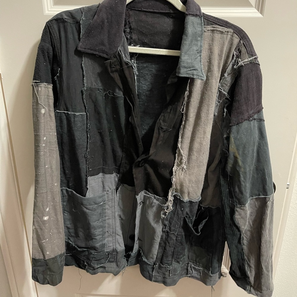 Vintage handmade oversized button up/jacket